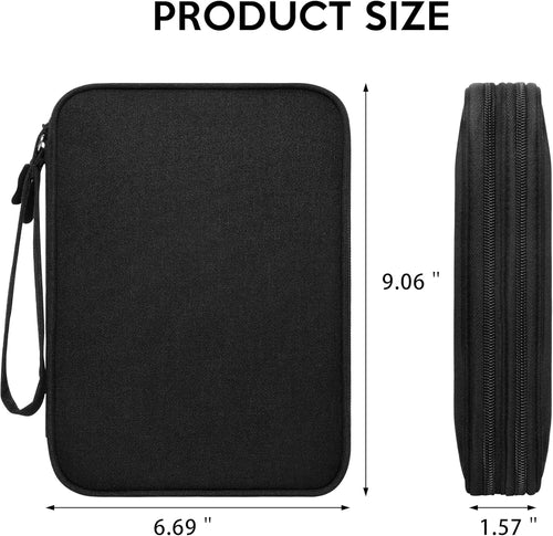 , Travel Cord Organizer Case, Compact Electronics Accessories Bag for Cable, Cord, Charger, Phone